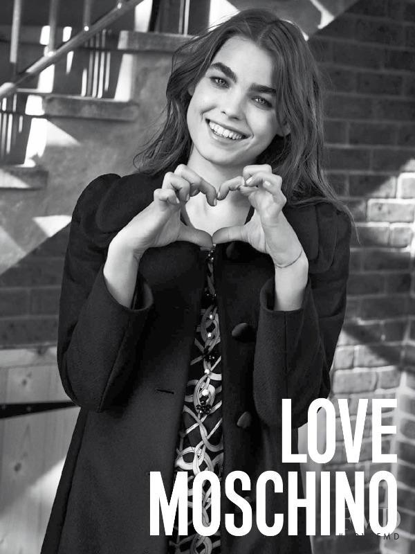 Bambi Northwood-Blyth featured in  the Love Moschino advertisement for Autumn/Winter 2011