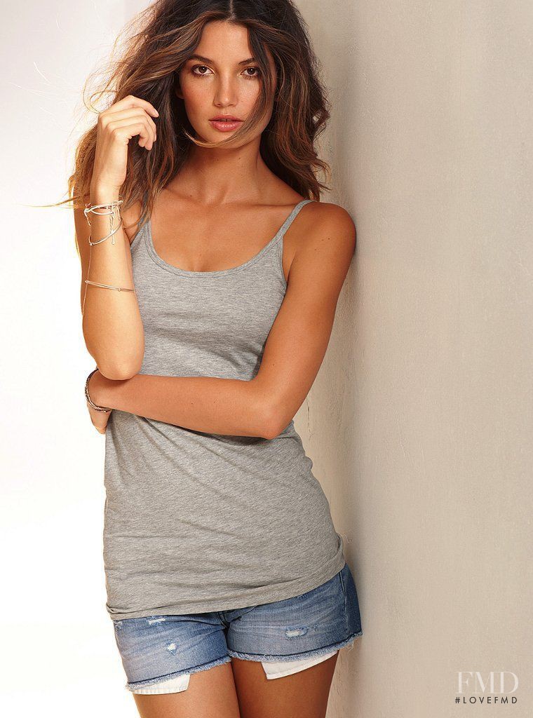 Lily Aldridge featured in  the Victoria\'s Secret Clothing catalogue for Spring/Summer 2011