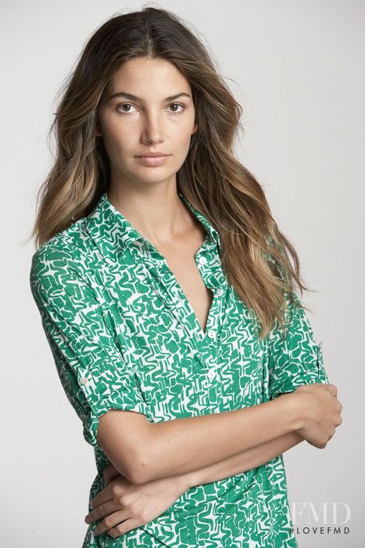 Lily Aldridge featured in  the Velvet by Graham & Spencer catalogue for Spring/Summer 2011