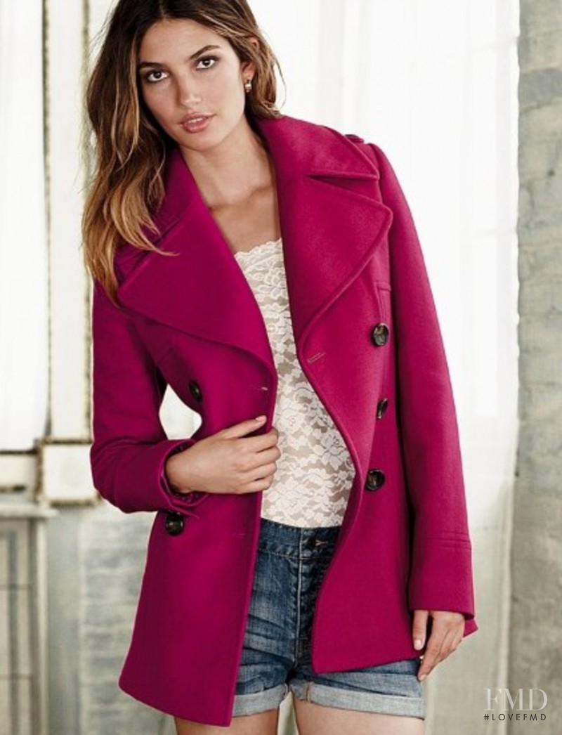 Lily Aldridge featured in  the Victoria\'s Secret Clothing catalogue for Autumn/Winter 2010