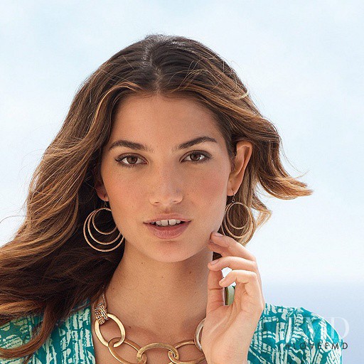 Lily Aldridge featured in  the Chadwick Bell catalogue for Spring/Summer 2010