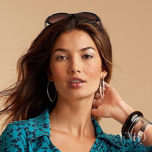 Lily Aldridge featured in  the Chadwick Bell catalogue for Spring/Summer 2010