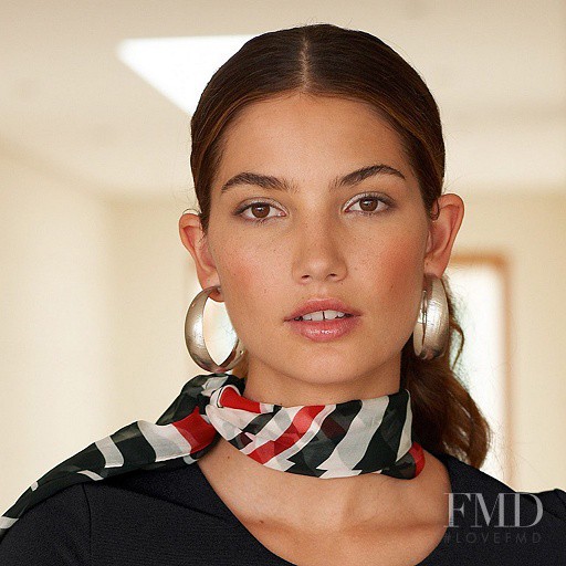 Lily Aldridge featured in  the Chadwick Bell catalogue for Spring/Summer 2010