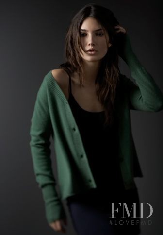 Lily Aldridge featured in  the Velvet by Graham & Spencer lookbook for Autumn/Winter 2008