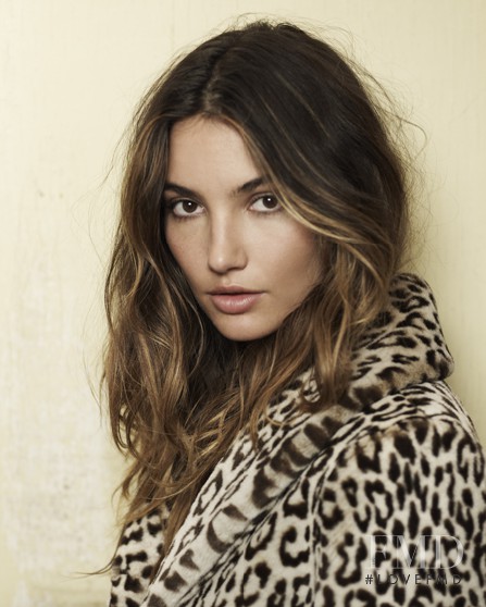 Lily Aldridge featured in  the Velvet by Graham & Spencer Tee lookbook for Autumn/Winter 2010