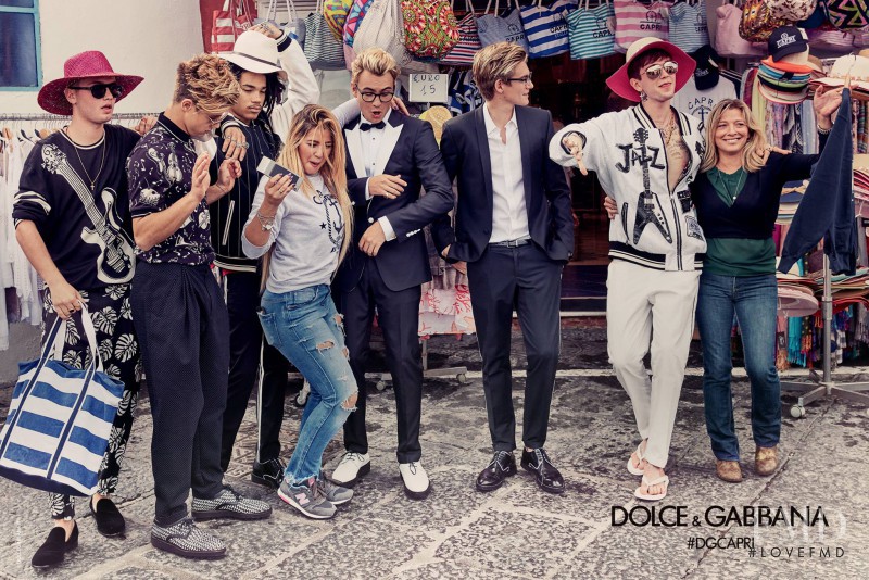 Dolce & Gabbana advertisement for Spring/Summer 2017