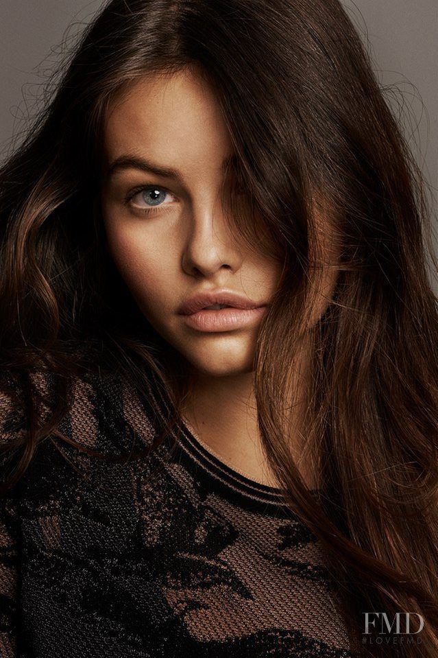 Thylane Blondeau featured in  the L\'Oreal Paris advertisement for Spring/Summer 2016