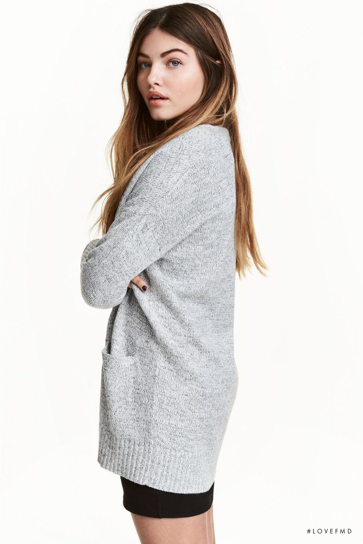 Thylane Blondeau featured in  the H&M catalogue for Winter 2016