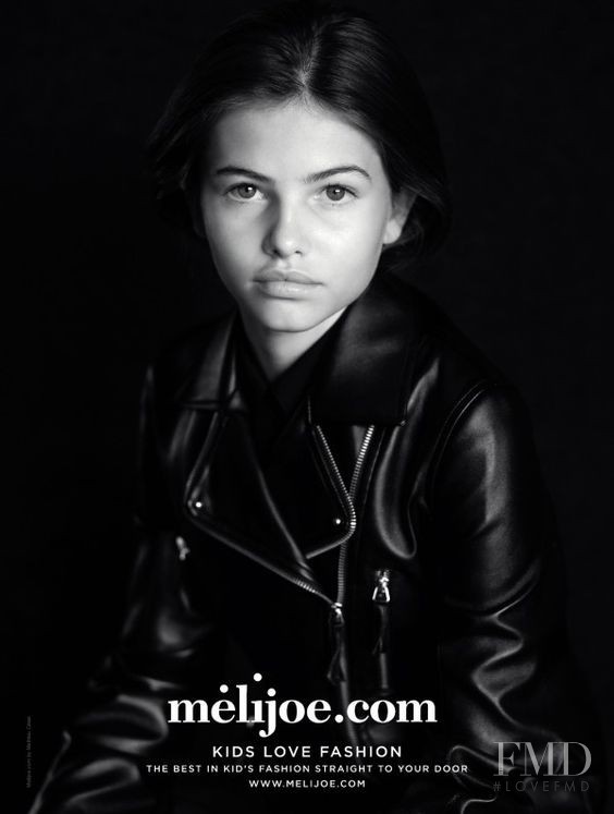 Thylane Blondeau featured in  the Melijoe advertisement for Autumn/Winter 2014