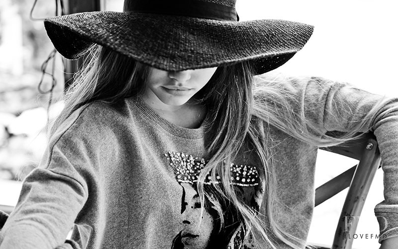 Thylane Blondeau featured in  the Swidens Teen advertisement for Autumn/Winter 2016