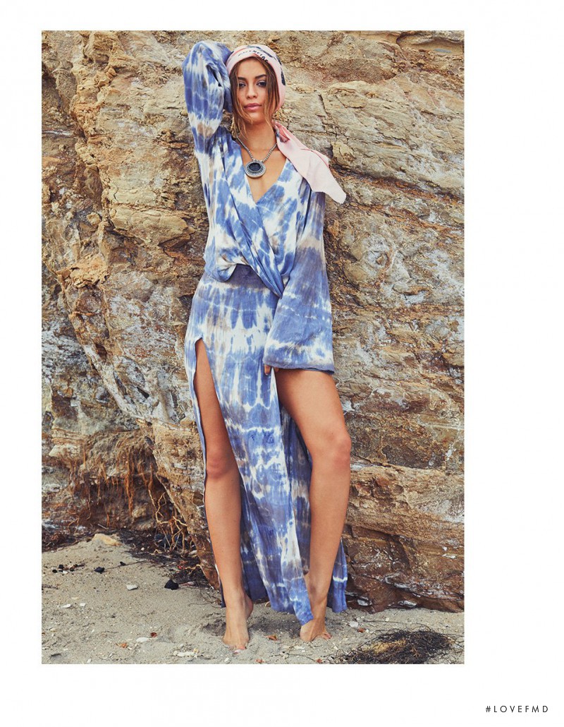 Cassie Amato featured in  the Planet Blue Sunkissed lookbook for Spring/Summer 2015