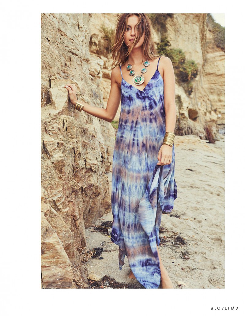 Cassie Amato featured in  the Planet Blue Sunkissed lookbook for Spring/Summer 2015