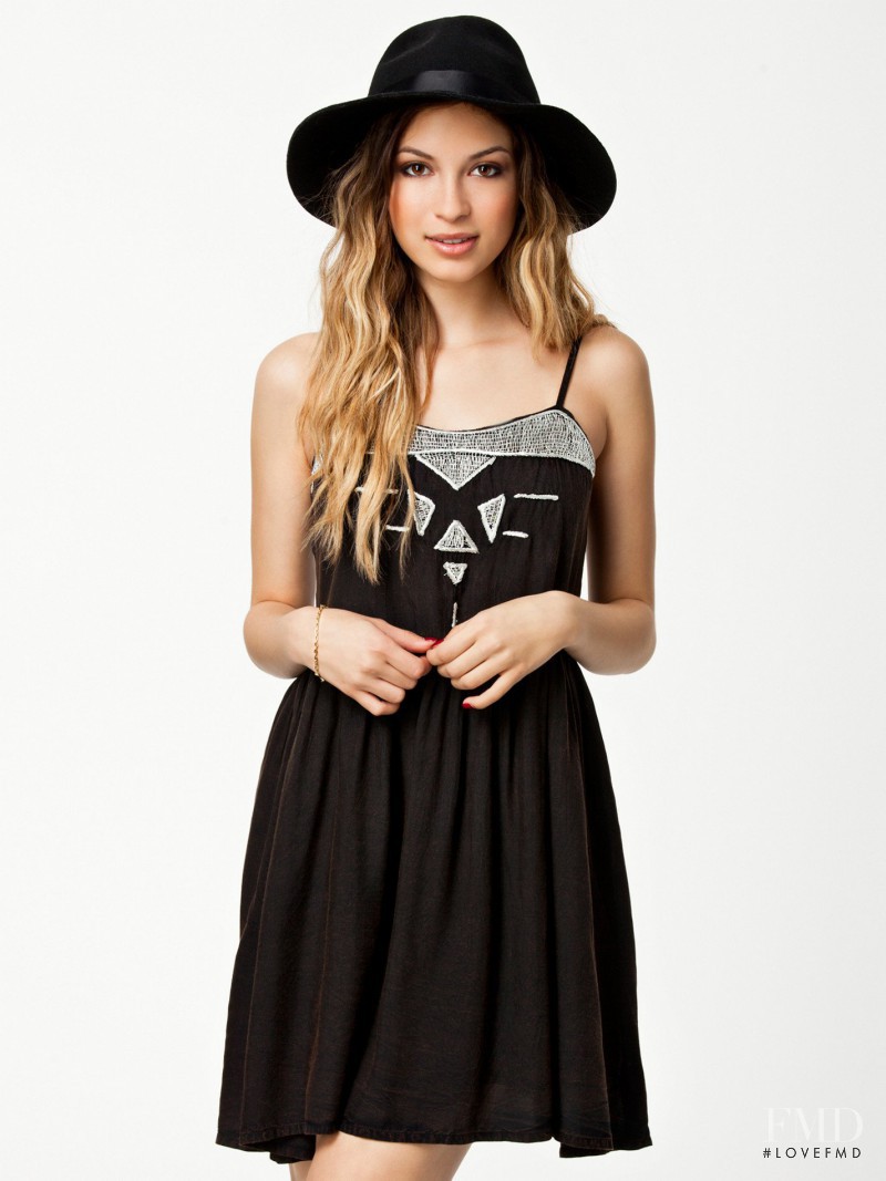 Cassie Amato featured in  the nelly.com catalogue for Spring/Summer 2014