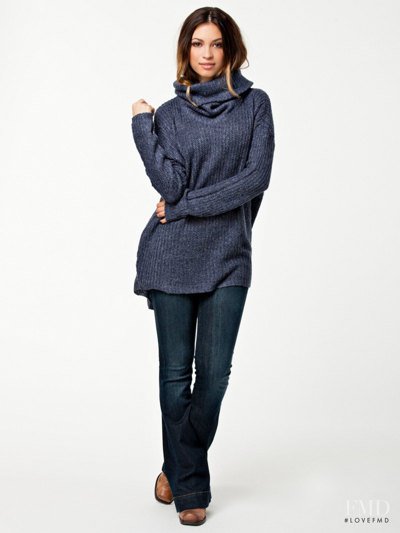 Cassie Amato featured in  the nelly.com catalogue for Spring/Summer 2014