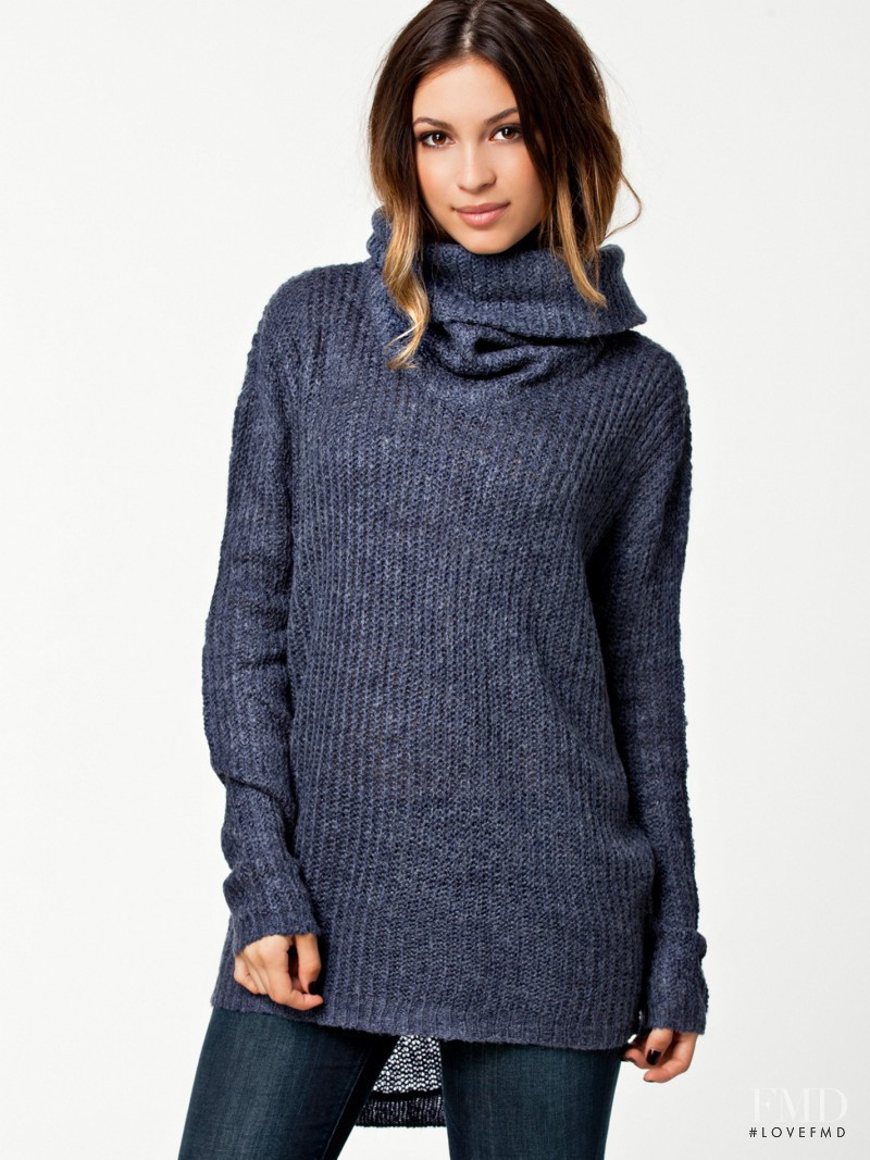 Cassie Amato featured in  the nelly.com catalogue for Spring/Summer 2014