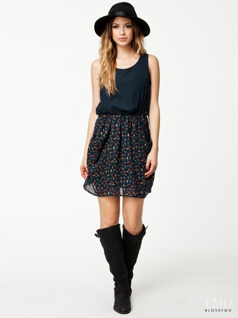 Cassie Amato featured in  the nelly.com catalogue for Spring/Summer 2014