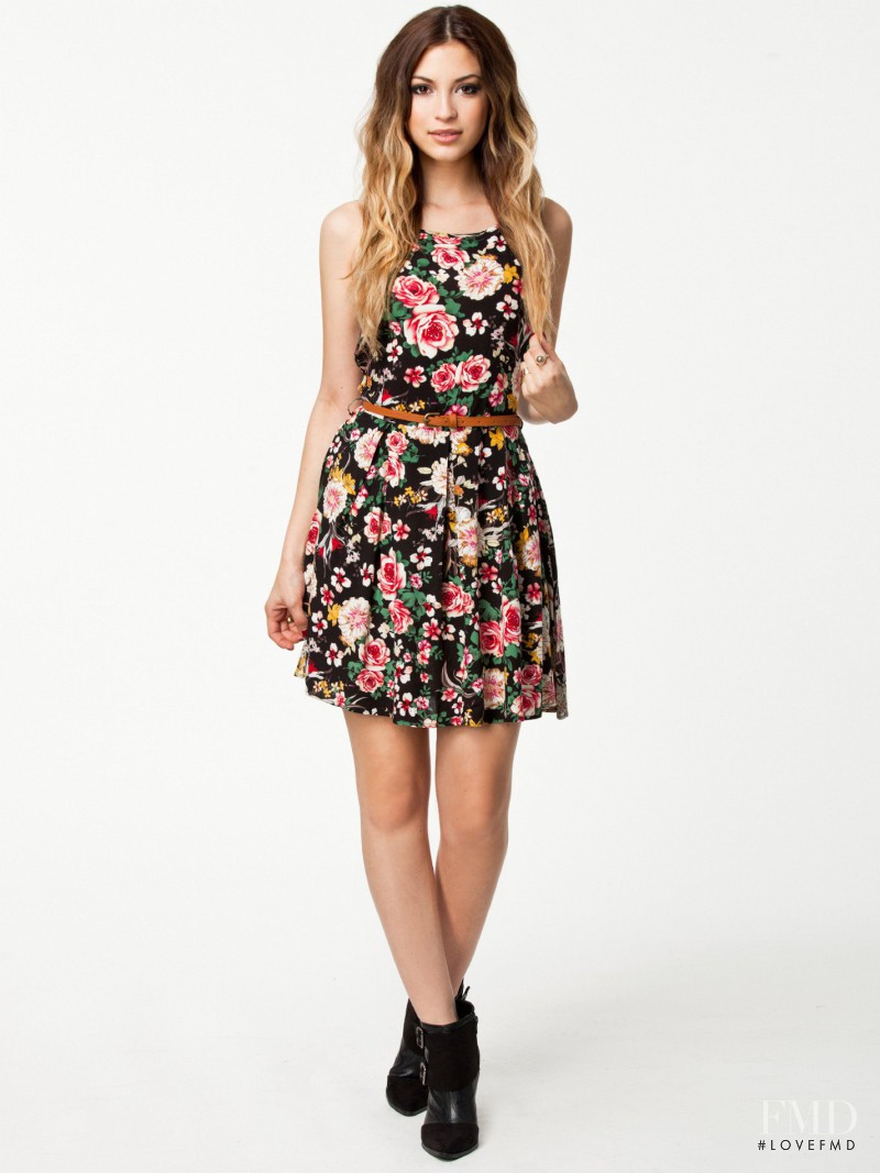 Cassie Amato featured in  the nelly.com catalogue for Spring/Summer 2014
