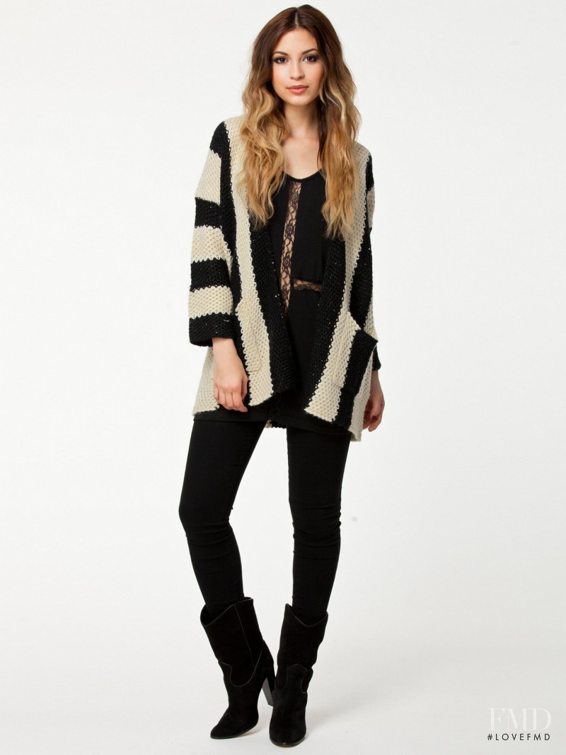 Cassie Amato featured in  the nelly.com catalogue for Spring/Summer 2014