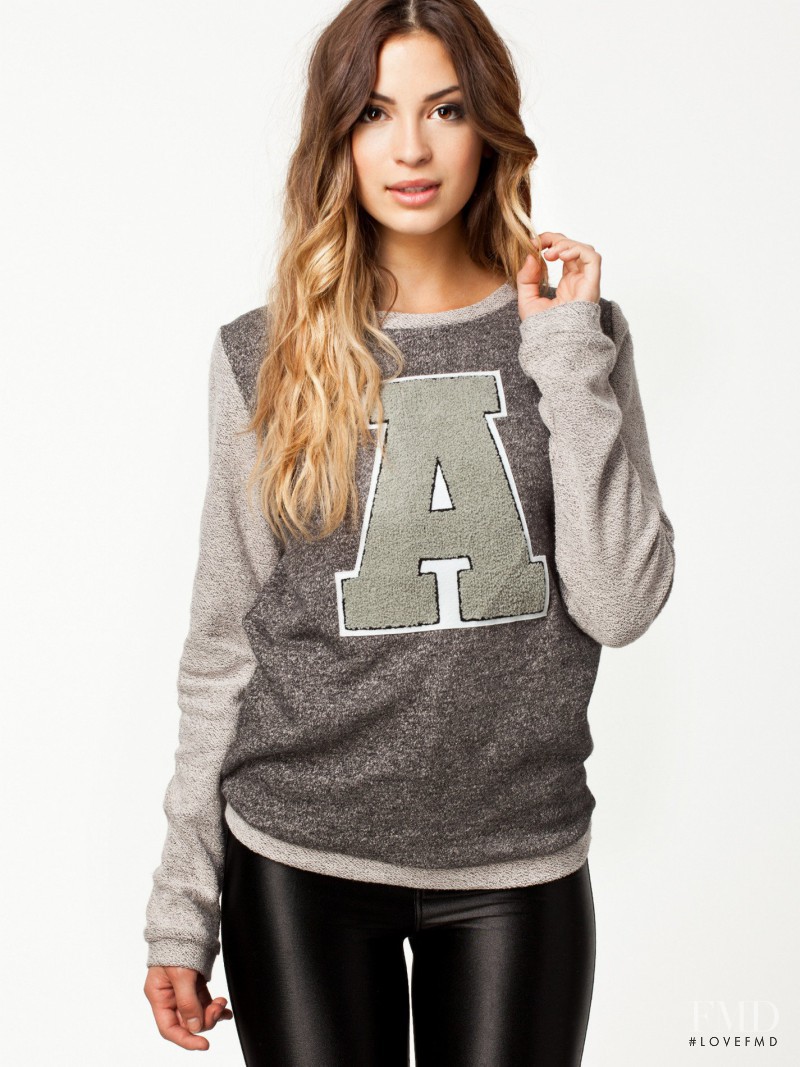 Cassie Amato featured in  the nelly.com catalogue for Spring/Summer 2014