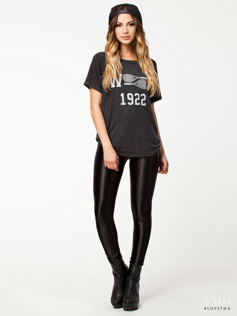 Cassie Amato featured in  the nelly.com catalogue for Spring/Summer 2014