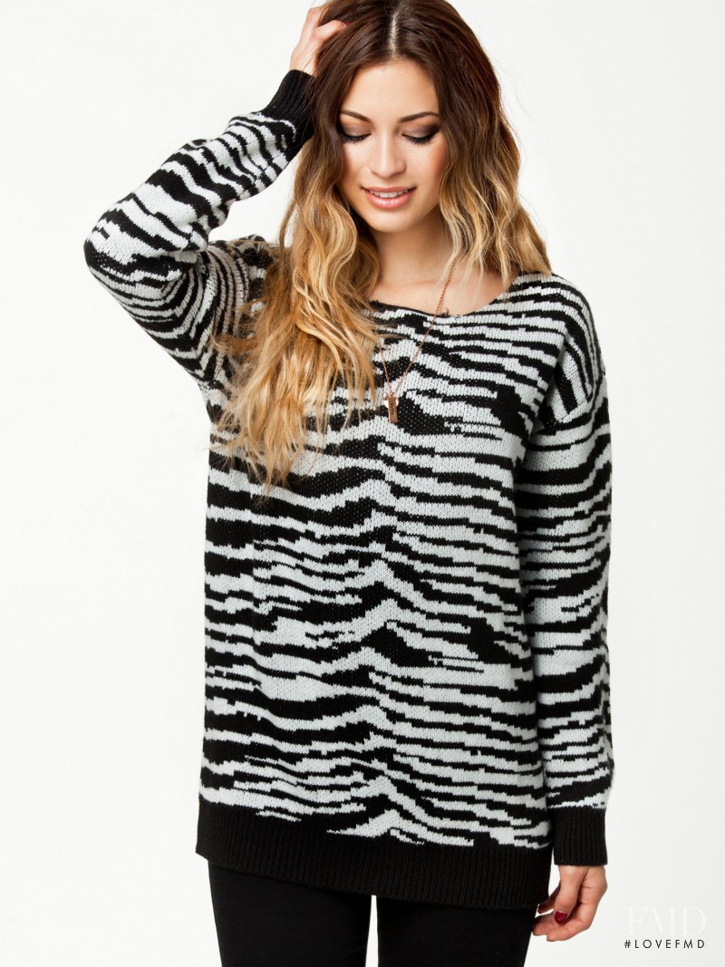 Cassie Amato featured in  the nelly.com catalogue for Spring/Summer 2014