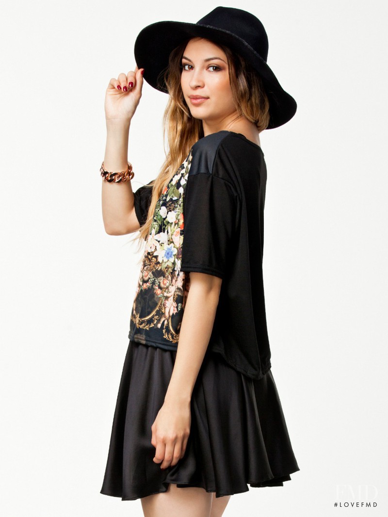 Cassie Amato featured in  the nelly.com catalogue for Spring/Summer 2014