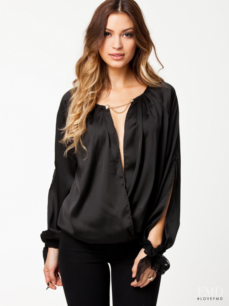 Cassie Amato featured in  the nelly.com catalogue for Spring/Summer 2014