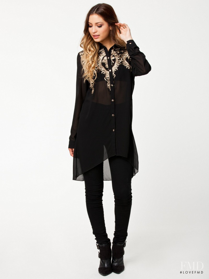 Cassie Amato featured in  the nelly.com catalogue for Spring/Summer 2014