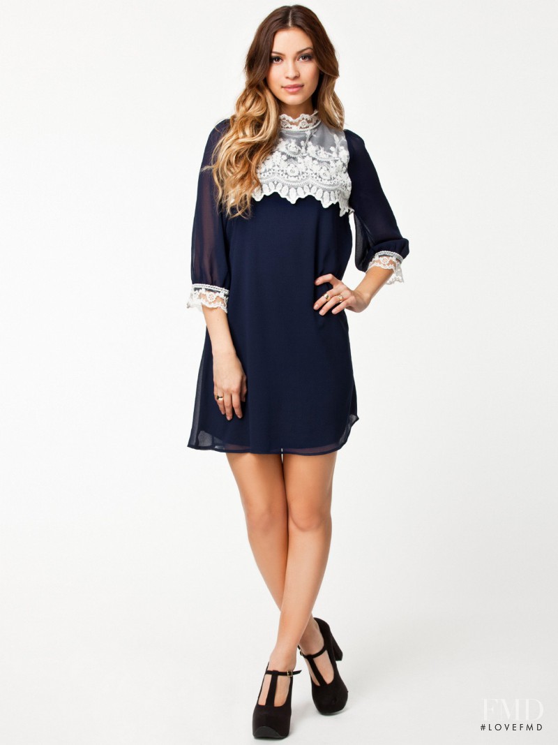 Cassie Amato featured in  the nelly.com catalogue for Spring/Summer 2014