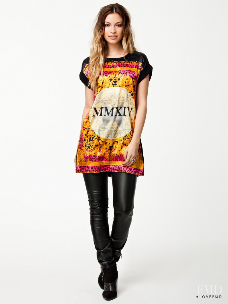 Cassie Amato featured in  the nelly.com catalogue for Spring/Summer 2014