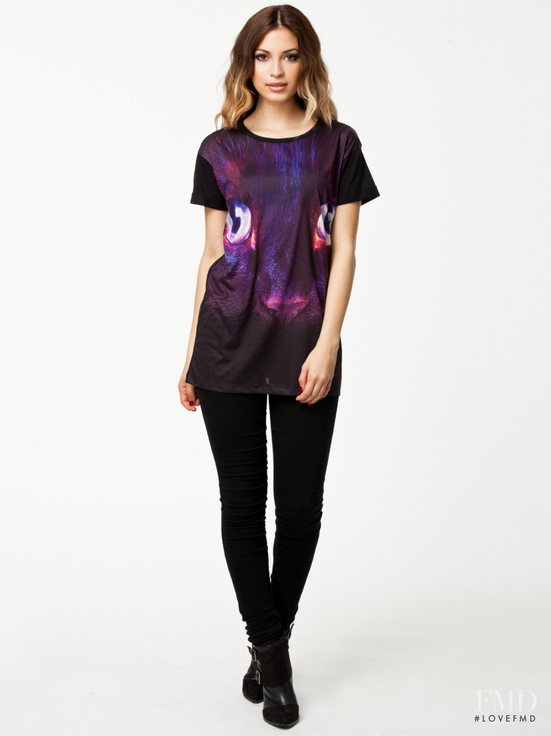 Cassie Amato featured in  the nelly.com catalogue for Spring/Summer 2014
