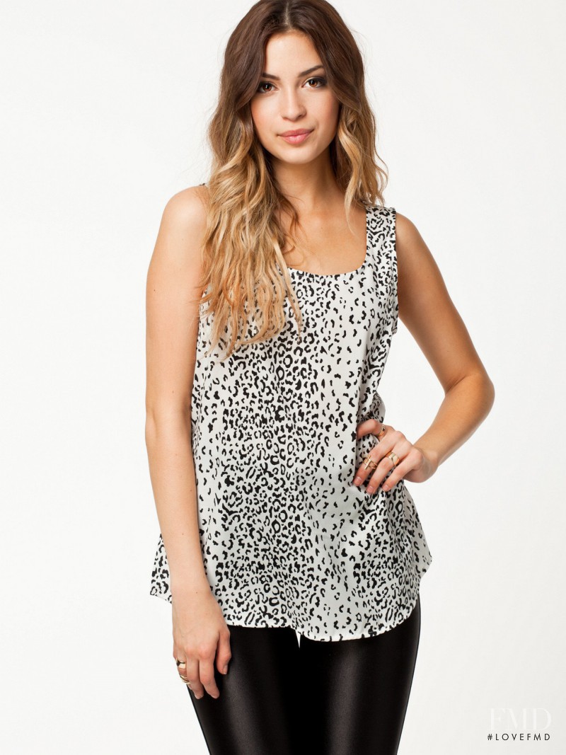 Cassie Amato featured in  the nelly.com catalogue for Spring/Summer 2014