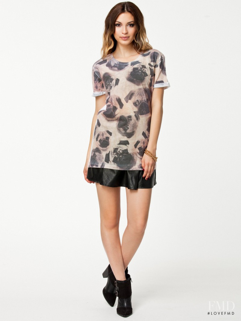 Cassie Amato featured in  the nelly.com catalogue for Spring/Summer 2014