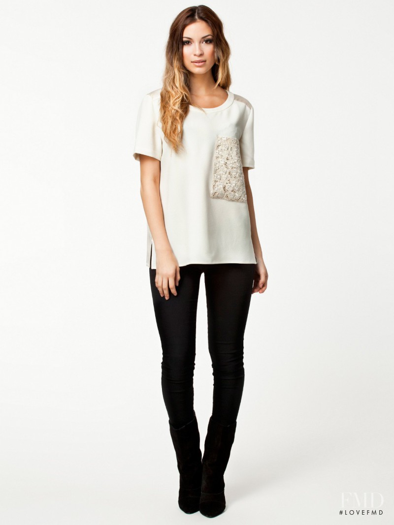 Cassie Amato featured in  the nelly.com catalogue for Spring/Summer 2014
