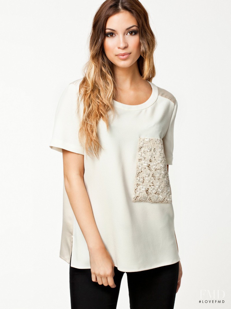 Cassie Amato featured in  the nelly.com catalogue for Spring/Summer 2014
