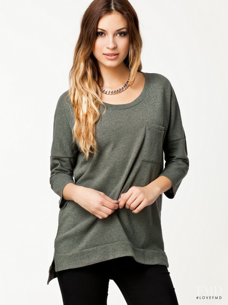 Cassie Amato featured in  the nelly.com catalogue for Spring/Summer 2014
