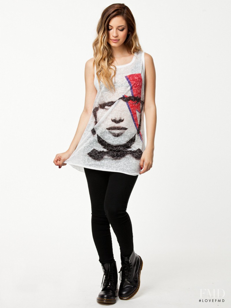 Cassie Amato featured in  the nelly.com catalogue for Spring/Summer 2014
