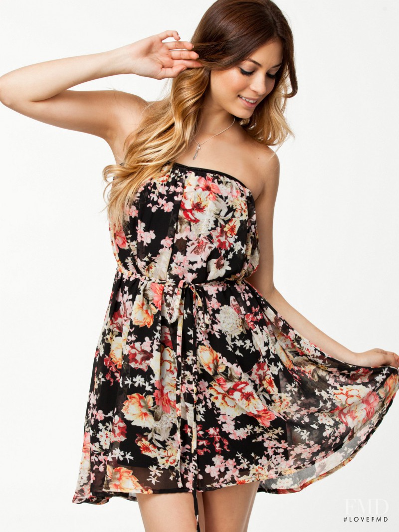 Cassie Amato featured in  the nelly.com catalogue for Spring/Summer 2014