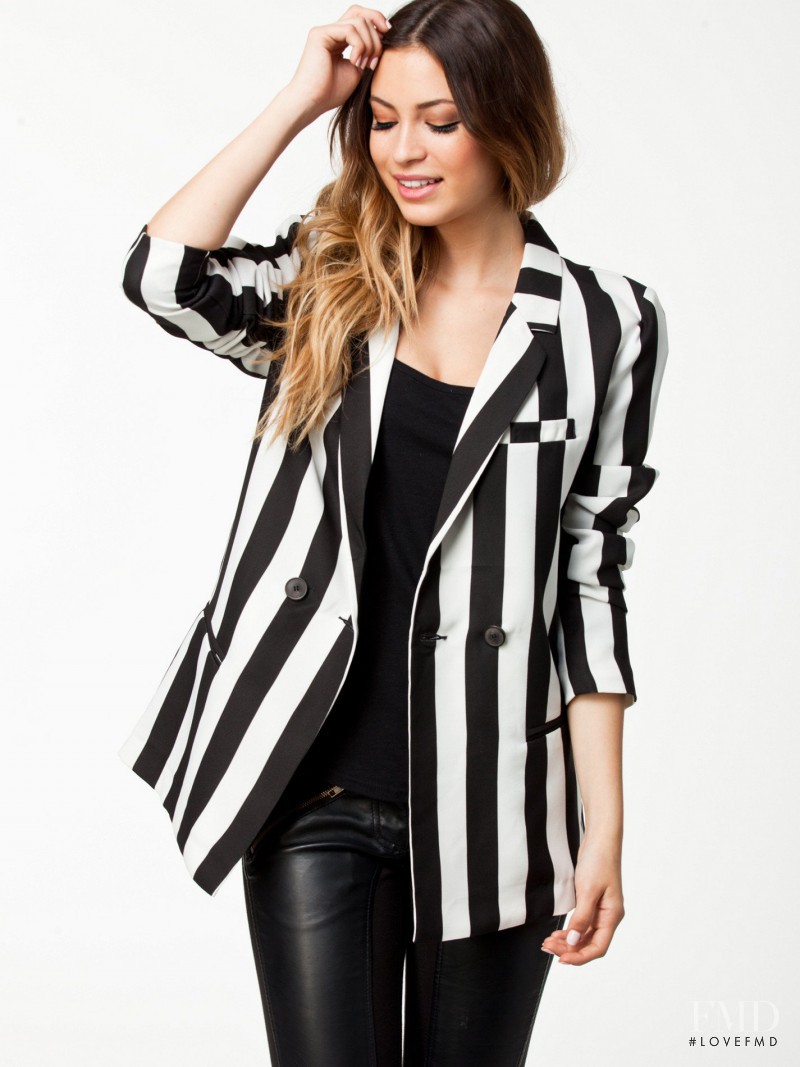 Cassie Amato featured in  the nelly.com catalogue for Spring/Summer 2014