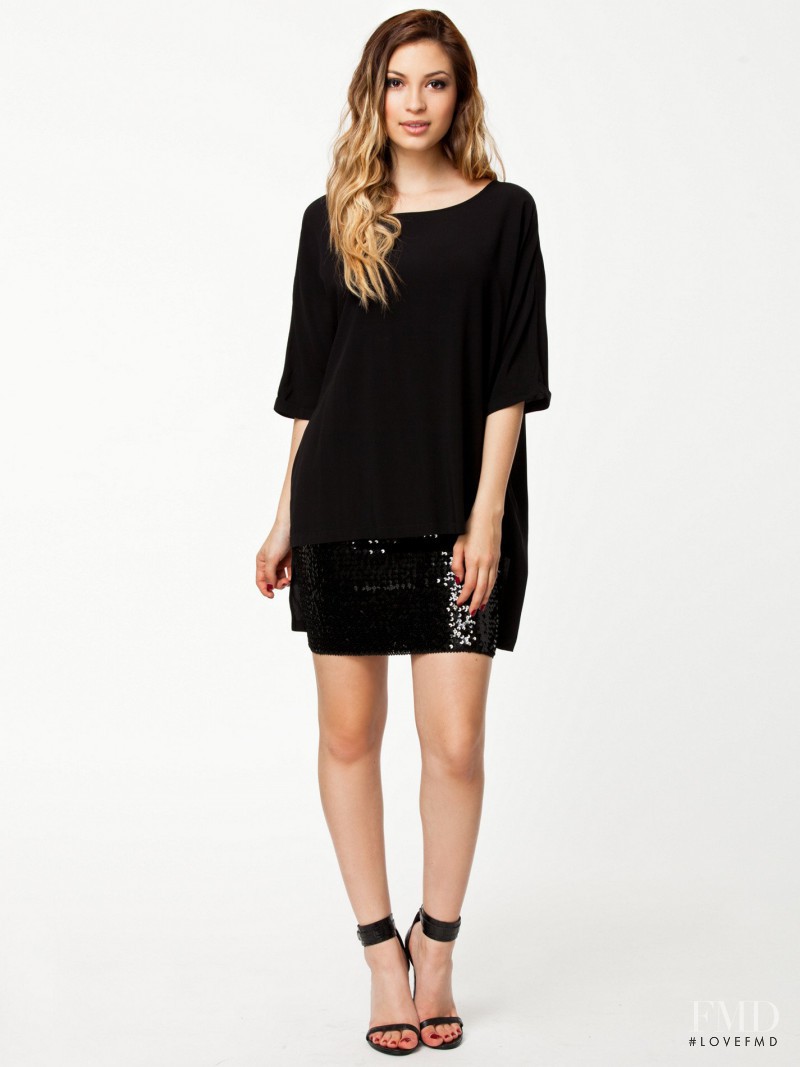 Cassie Amato featured in  the nelly.com catalogue for Spring/Summer 2014
