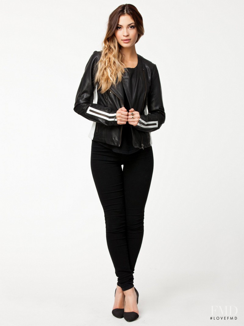 Cassie Amato featured in  the nelly.com catalogue for Spring/Summer 2014