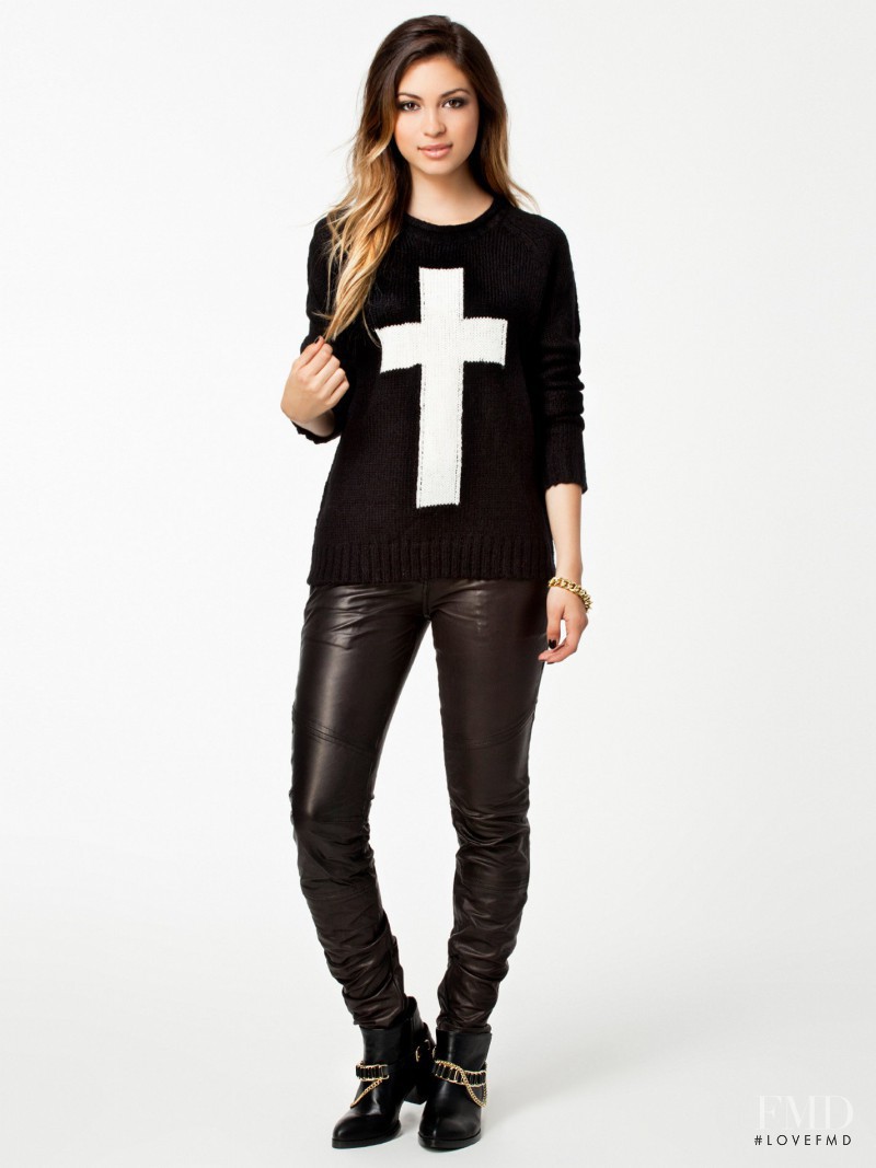 Cassie Amato featured in  the nelly.com catalogue for Spring/Summer 2014