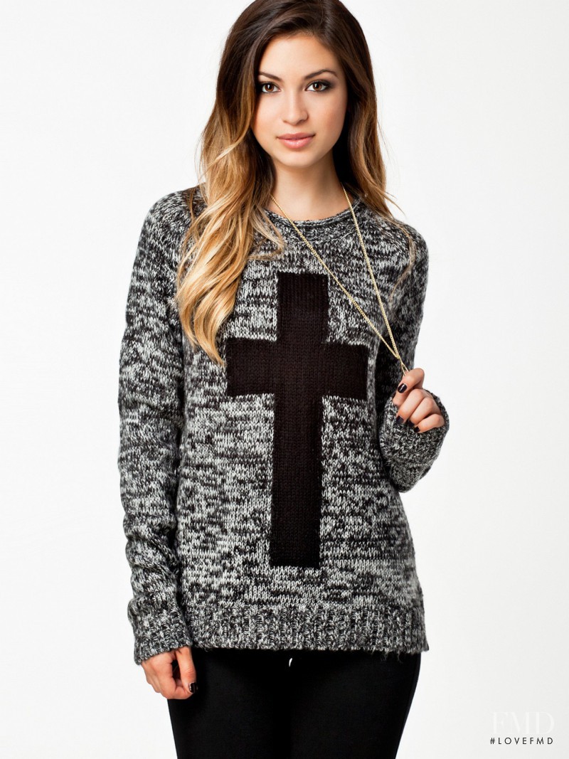 Cassie Amato featured in  the nelly.com catalogue for Spring/Summer 2014