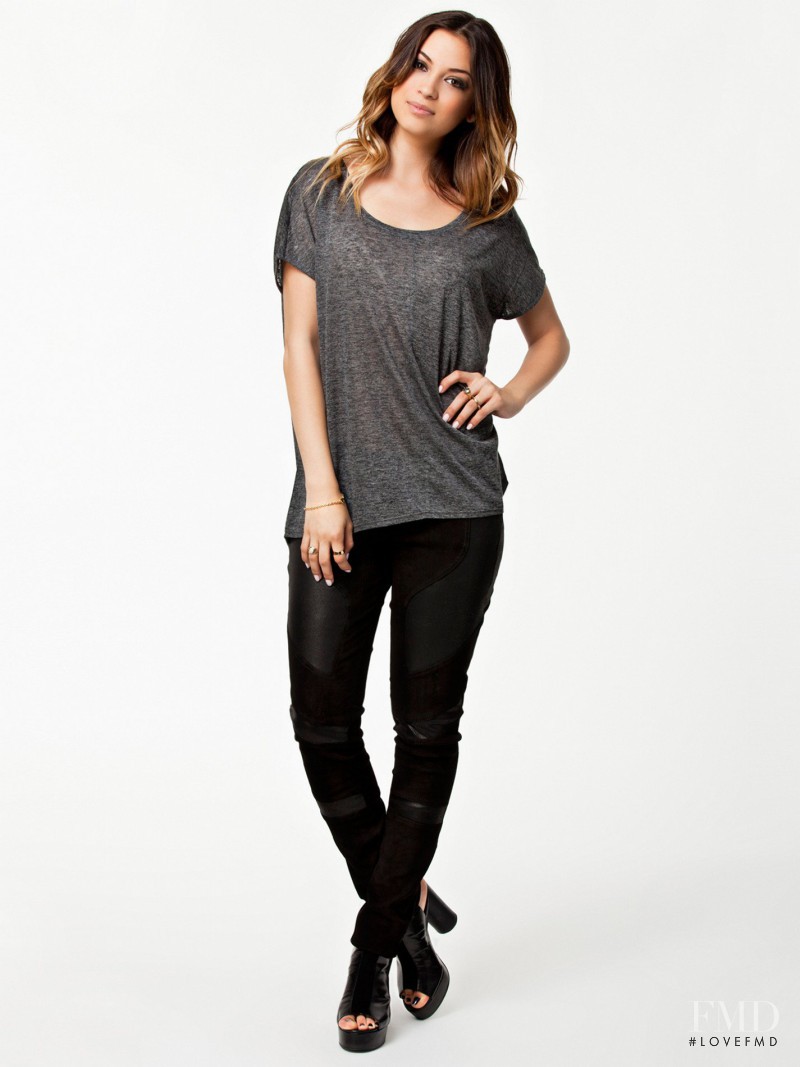 Cassie Amato featured in  the nelly.com catalogue for Spring/Summer 2014