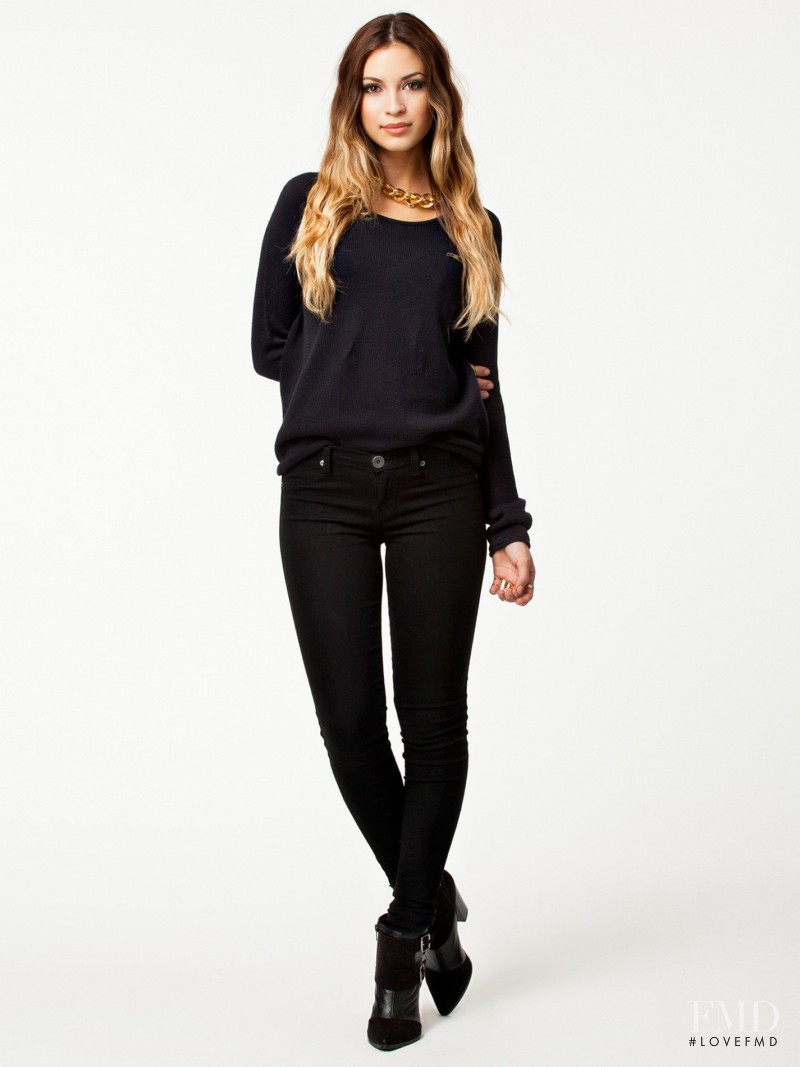 Cassie Amato featured in  the nelly.com catalogue for Spring/Summer 2014