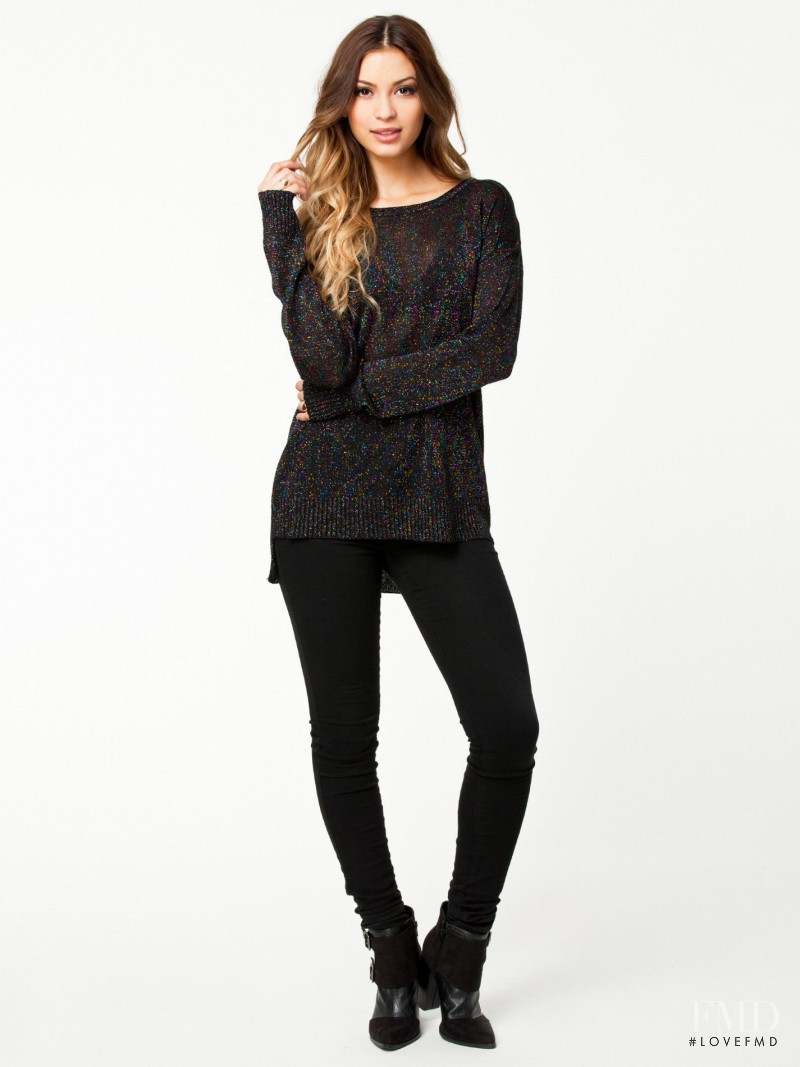 Cassie Amato featured in  the nelly.com catalogue for Spring/Summer 2014