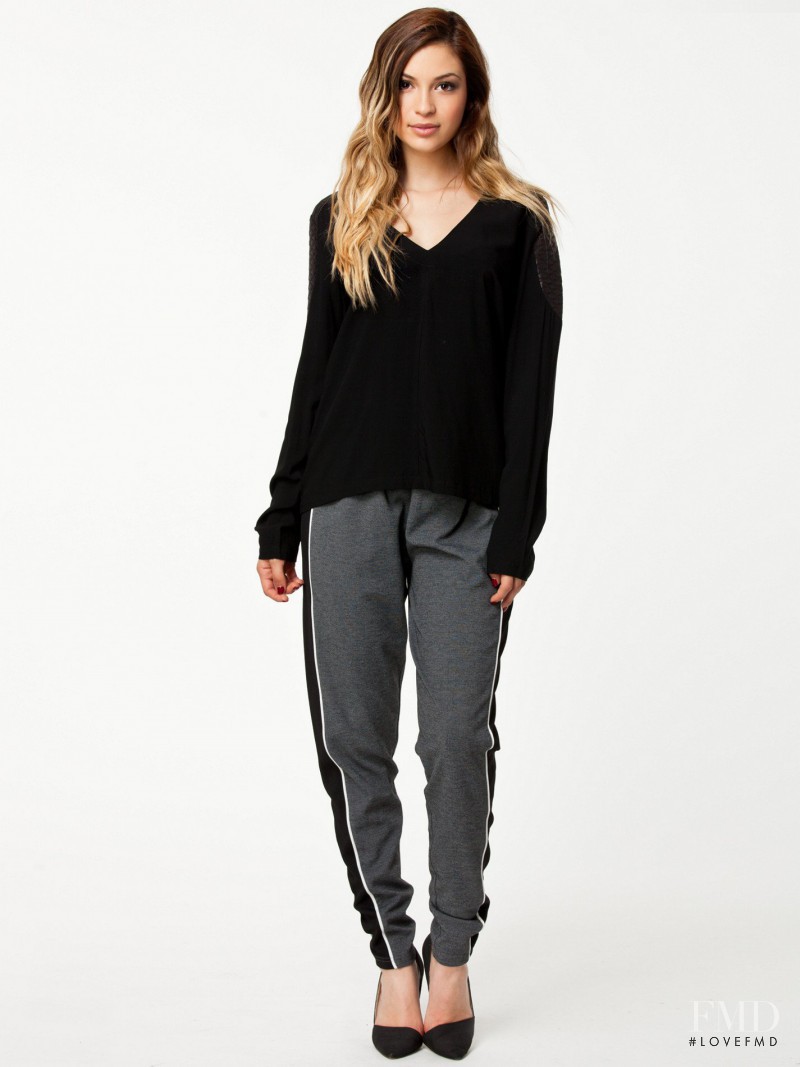 Cassie Amato featured in  the nelly.com catalogue for Spring/Summer 2014