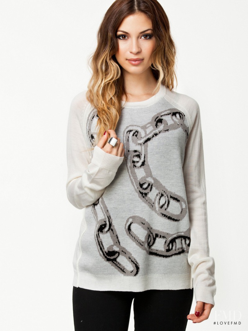 Cassie Amato featured in  the nelly.com catalogue for Spring/Summer 2014