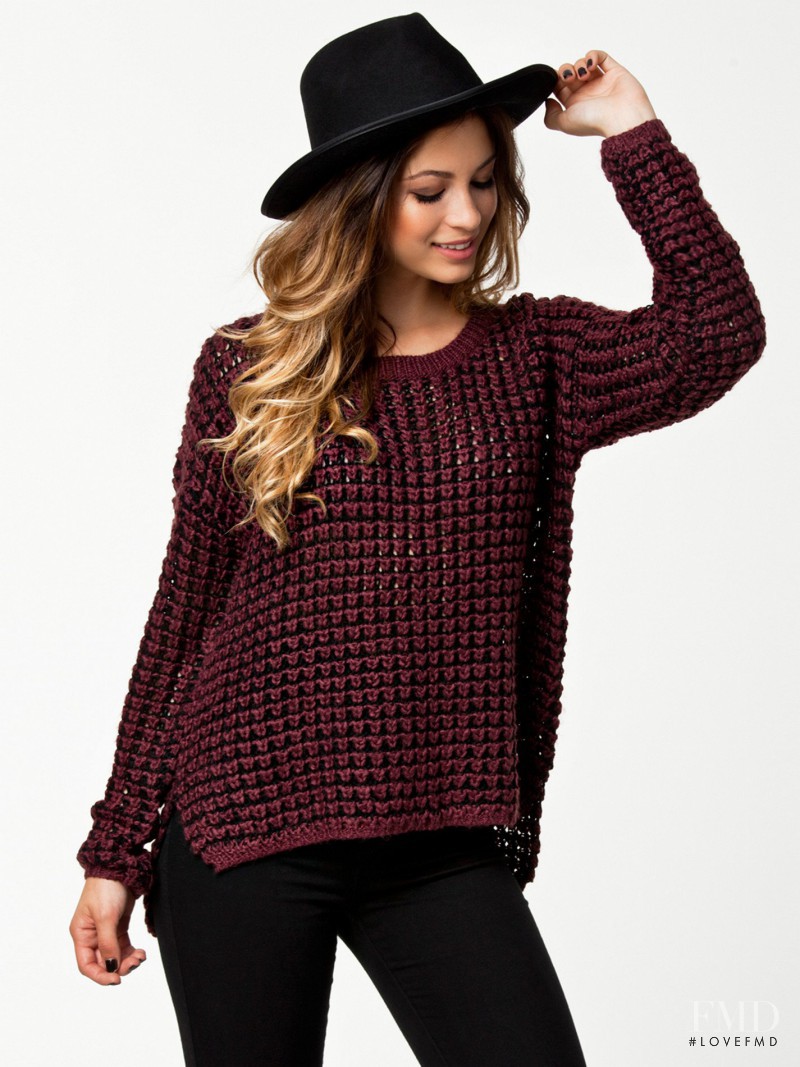 Cassie Amato featured in  the nelly.com catalogue for Spring/Summer 2014