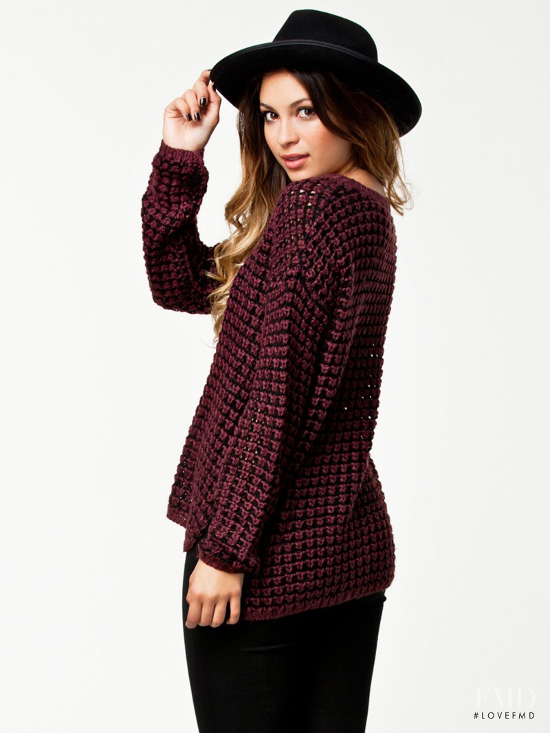 Cassie Amato featured in  the nelly.com catalogue for Spring/Summer 2014